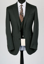 Load image into Gallery viewer, New Suitsupply Lazio Green Pure Wool All Season Super 110s DB 3 Piece Suit - Size 38R