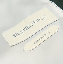 Load image into Gallery viewer, New Suitsupply Lazio Green Pure Wool All Season Super 110s DB 3 Piece Suit - Size 38R