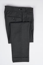 Load image into Gallery viewer, New SUITREVIEW Elmhurst Anthracite Gray Pure Wool All Season 3 Roll 2 Suit - All Sizes Made To Order