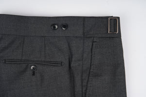 New SUITREVIEW Elmhurst Anthracite Gray Pure Wool All Season 3 Roll 2 Suit - All Sizes Made To Order