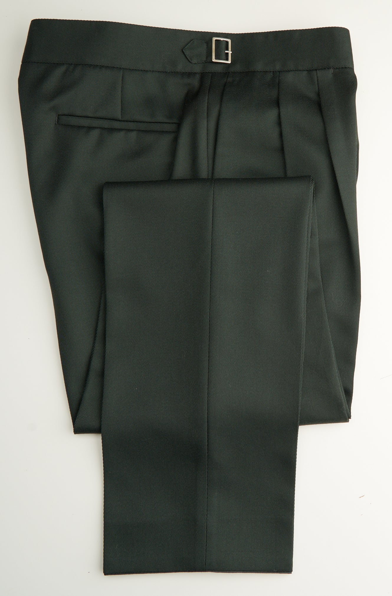 New Suitsupply Fellini Green Pure Wool  21 micron Pleated High Waist Pants - Waist Size 34, 36, 38, 40