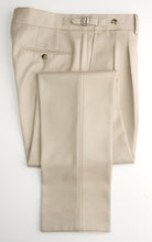 Load image into Gallery viewer, New Suitsupply Braddon Light Brown Pure Wool Pleated Pants - Waist Size 32, 34, 36, 38, 40