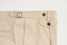 Load image into Gallery viewer, New Suitsupply Brentwood Sand Twill Cotton and Cashmere Pants - Waist Size 42