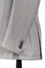 Load image into Gallery viewer, New Suitsupply Havana Gray Herringbone Pure Wool Half Lined Blazer - Size 36S and 38S