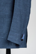 Load image into Gallery viewer, New Suitsupply JORT Blue Wool, Silk and Linen Half Lined DB Zegna Blazer - Size 38R