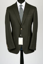 Load image into Gallery viewer, New Suitsupply Havana Green Plain Pure Wool Half Lined All Season Blazer - Size 36R, 38R, 44L