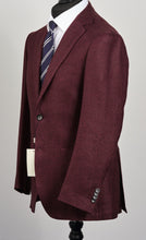Load image into Gallery viewer, New Suitsupply Havana Dark Burgundy Magenta Speckled Wool/Linen Blazer - 38R and 40R