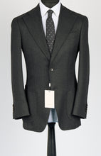 Load image into Gallery viewer, New Suitsupply Havana Dark Gray Pure Wool Half Lined Wide Lapel Blazer - Size 38R and 40R
