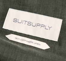 Load image into Gallery viewer, New Suitsupply Havana Dark Green Mulberry Silk, Cashmere, Linen Full Canvas Luxury Blazer - Many Sizes Available!
