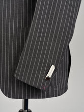 Load image into Gallery viewer, New Suitsupply Havana Traveller Dark Gray Stripe Unlined Suit - Size 36R, 38R, 40R, 42R