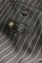 Load image into Gallery viewer, New Suitsupply Havana Traveller Dark Gray Stripe Unlined Suit - Size 36R, 38R, 40R, 42R