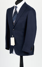 Load image into Gallery viewer, New Suitsupply Havana Navy Blue Herringbone Pure Cashmere Cerruti Blazer - Size 36S