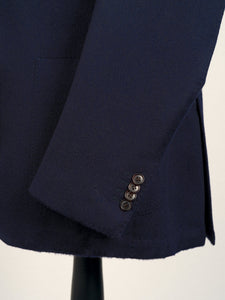 New Suitsupply Havana Navy Blue Pure Cashmere Blazer - Size 36S