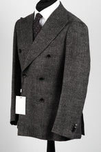 Load image into Gallery viewer, New Suitsupply Havana Dark Gray Alpaca, Linen, Wool DB Blazer - Size 40S, 40R, 42S