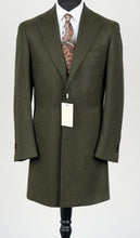 Load image into Gallery viewer, New Suitsupply Vincenza Moss Green Wool and Cashmere Coat - Size 38R
