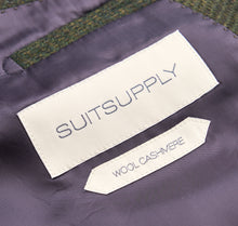 Load image into Gallery viewer, New Suitsupply Vincenza Moss Green Wool and Cashmere Coat - Size 38R