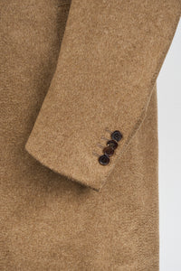 New Suitsupply Vincenza Caramel Pure Cashmere Coat - Size 48R
