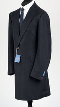 Load image into Gallery viewer, New Suitsupply JORT Piacenza Navy Blue Cashmere and Mohair Long Coat - Size 46R