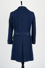 Load image into Gallery viewer, New Suitsupply Merano Mid Blue Wool and Cashmere Casentino Polo Coat - Size 42R and 46R