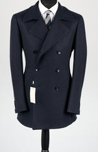 Load image into Gallery viewer, New Suitsupply Arlington Navy Blue Wool and Cashmere Unlined Peacoat - Size 38R and 42R