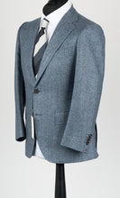 Load image into Gallery viewer, New Suitsupply Lazio Light Blue Herringbone Pure Wool Flannel Suit - Size 36S