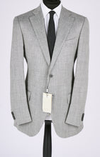 Load image into Gallery viewer, New Suitsupply Lazio Gray Herringbone Wool, Silk, Linen Suit - Size 36R and 42L