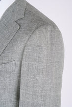 Load image into Gallery viewer, New Suitsupply Lazio Gray Herringbone Wool, Silk, Linen Suit - Size 36R and 42L
