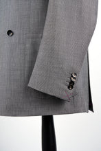 Load image into Gallery viewer, New Suitsupply Havana Madison Gray Birdseye Pure Wool Super 120s Suit - Size 44L