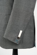 Load image into Gallery viewer, New Suitsupply Lazio Mid Gray Pure Rustic Tropical Wool Suit - Size 40R