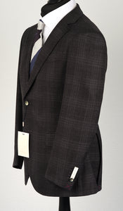 New Suitsupply Sienna Black Check Pure Wool Blazer - Size 44S (Regular Fit)