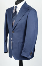 Load image into Gallery viewer, New Suitsupply Havana Mid Blue Wide Lapel Pure Wool All Season Suit - Size 44R