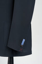 Load image into Gallery viewer, New Suitsupply JORT Traveller Navy Blue Pure Wool Full Canvas Unlined Suit - Size 44R