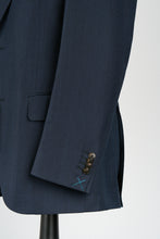 Load image into Gallery viewer, New Suitsupply Lazio Navy Plain Pure Wool Super 110s All Season Suit - Size 40R and 42L