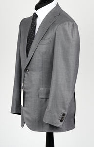 New Suitsupply Lazio Gray Birdseye Wool and Mulberry Silk Super 150s Luxury Suit - Size 36R, 38R, 42R