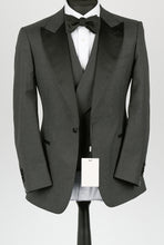 Load image into Gallery viewer, New Suitsupply Lazio Dark Gray All Season 3 Piece DB Tuxedo - Size 48R