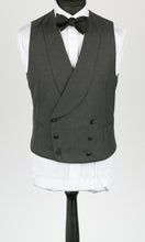 Load image into Gallery viewer, New Suitsupply Lazio Dark Gray All Season 3 Piece DB Tuxedo - Size 36S