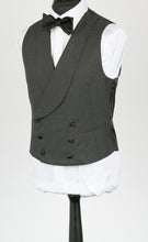 Load image into Gallery viewer, New Suitsupply Lazio Dark Gray All Season 3 Piece DB Tuxedo - Size 48R