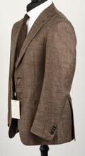 Load image into Gallery viewer, New Suitsupply Havana Brown Wool, Mulberry Silk and Linen 3 Piece DB Suit - Size 36R and 38R