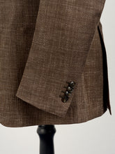 Load image into Gallery viewer, New Suitsupply Havana Brown Wool, Mulberry Silk and Linen 3 Piece DB Suit - Size 36R and 38R