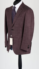 Load image into Gallery viewer, New Suitsupply Havana Purple Wool, Mulberry Silk and Linen Suit - Size 44S