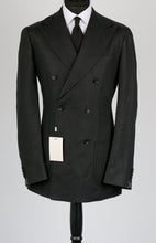Load image into Gallery viewer, New Suitsupply Havana Black Pure Linen Unlined DB Suit - Size 34R and 36R  (Half Gurkha)