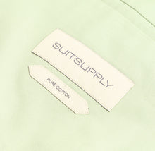 Load image into Gallery viewer, New Suitsupply Havana Mint Green Pure Cotton DB Unlined Suit - Size 36S