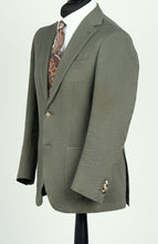 Load image into Gallery viewer, New Suitsupply Havana Green Cotton Stretch Seersucker Suit - Size 38R