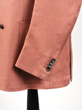 Load image into Gallery viewer, New Suitsupply Havana Pleated Pink Bronze Pure Linen DB Suit - Size 38R