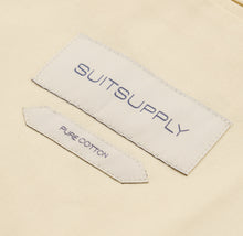 Load image into Gallery viewer, New Suitsupply Havana Yellow (Eggshell) Pure Cotton Unlined DB Suit - Size 38S, 38R, 40R, 42R