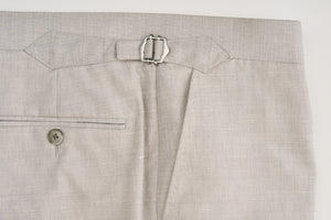 New Suitsupply Havana Light Gray Wool, Mulberry Silk and Linen Suit - Size 38R, 44R, 44L, 46R
