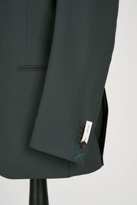 New Suitsupply Havana Green Pure Wool Rustic Tropical 21 Micron Suit - Most Sizes Available!