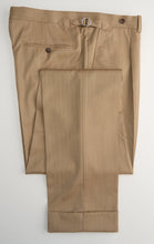 Load image into Gallery viewer, New Suitsupply Havana Tulip Brown Mid Brown Herringbone Pure Wool Unlined Suit - Size 38R