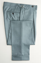 Load image into Gallery viewer, New Suitsupply Mid Blue Havana Pure Wool Super 130s 3 Roll 2 Suit - Size 38S and 40R