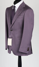 Load image into Gallery viewer, New Suitsupply Havana Jetted Purple Pure Wool All Season Super 110s Suit - All Sizes Available (3 Roll 2)